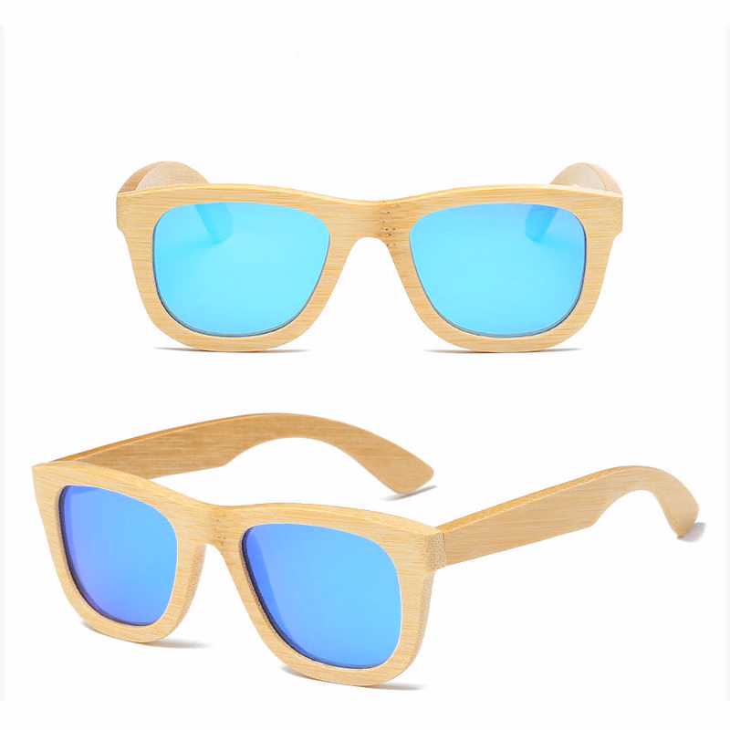 Polarized Lenses Bamboo Wood Sunglasses