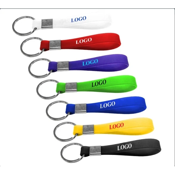 Silicone Bracelet Keychain 1