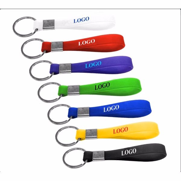 Silicone Bracelet Keychain