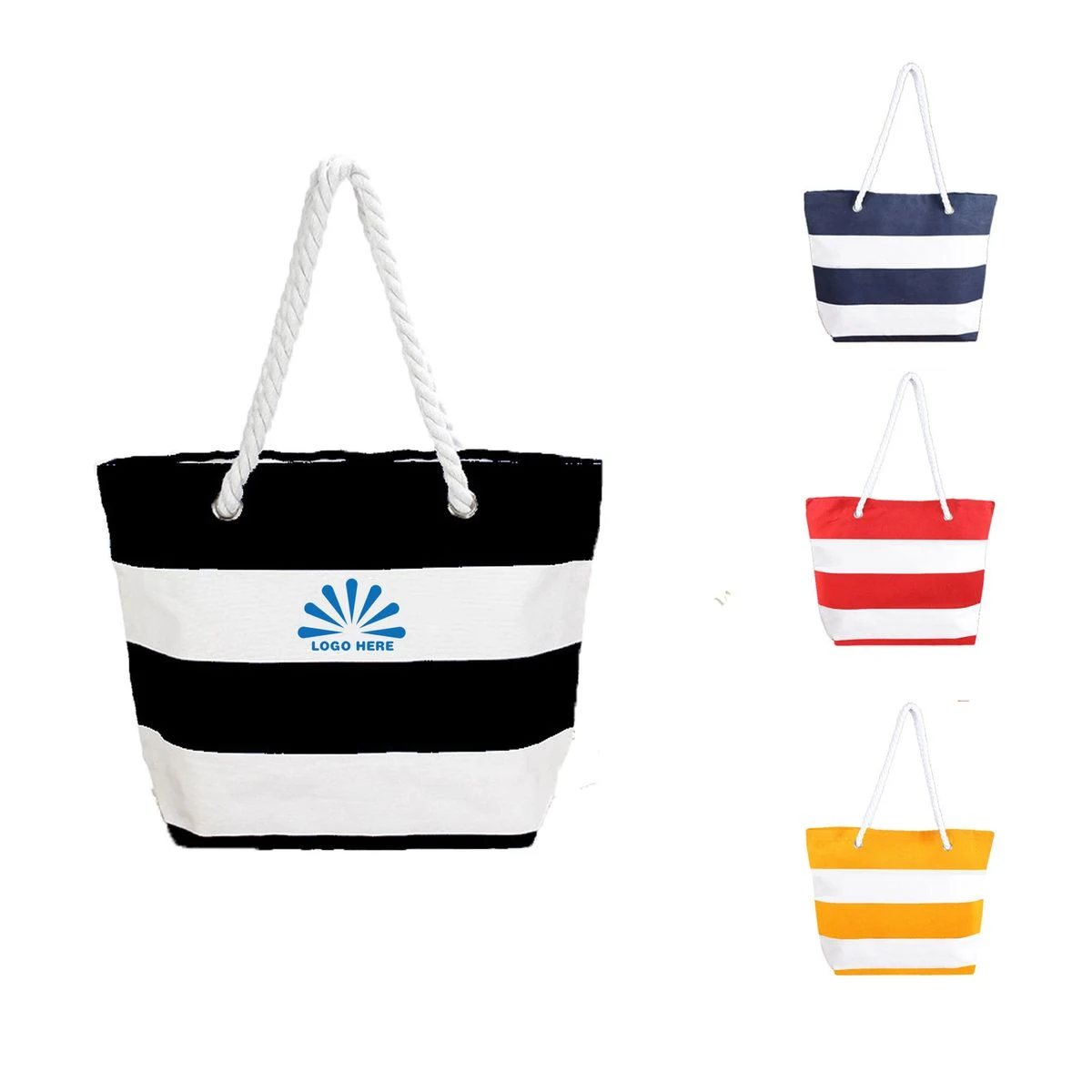 Canvas Handbag, custom tote bag with logo imprint 1