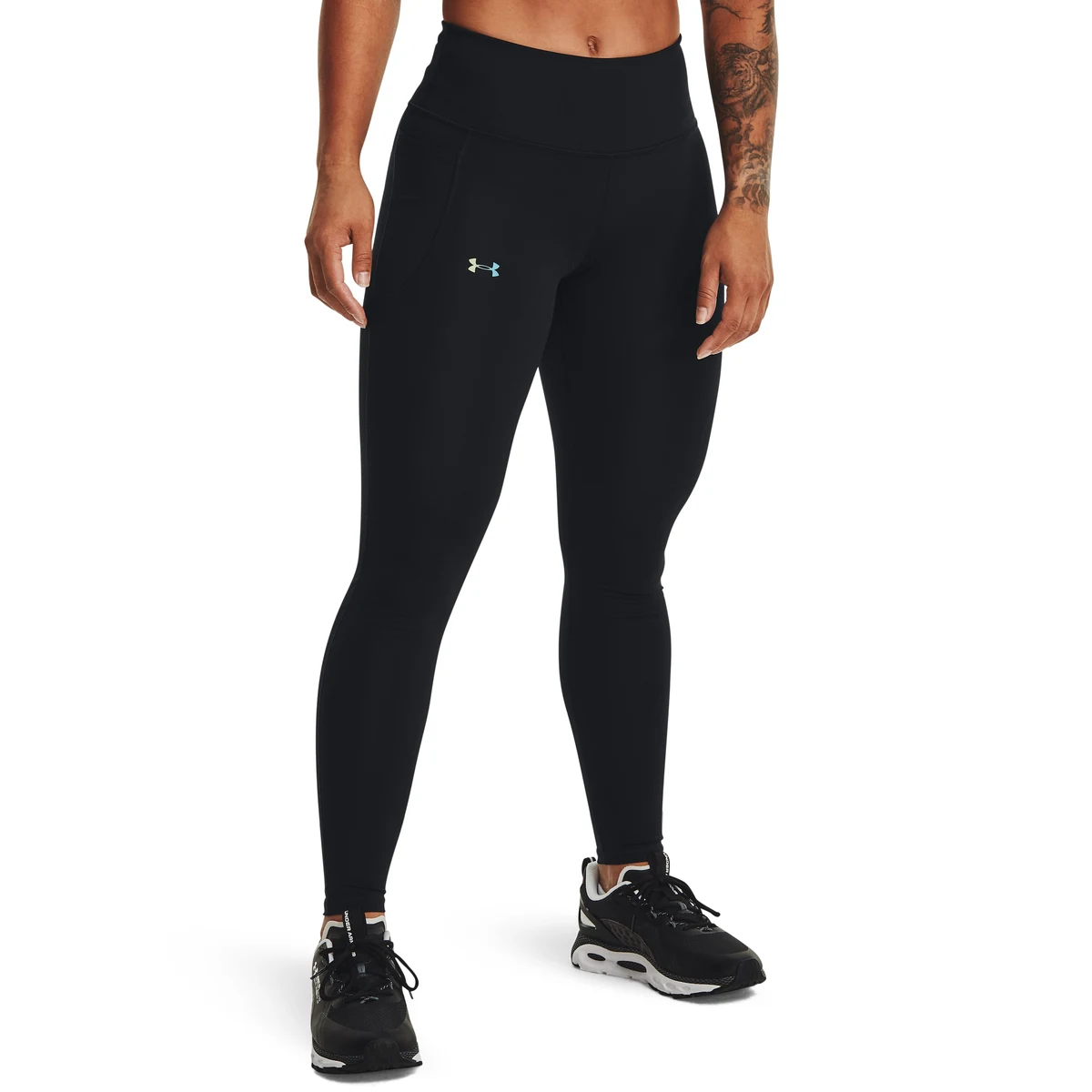 Women's UA RUSH ColdGear No-Slip Waistband Full-Length Leggings 1