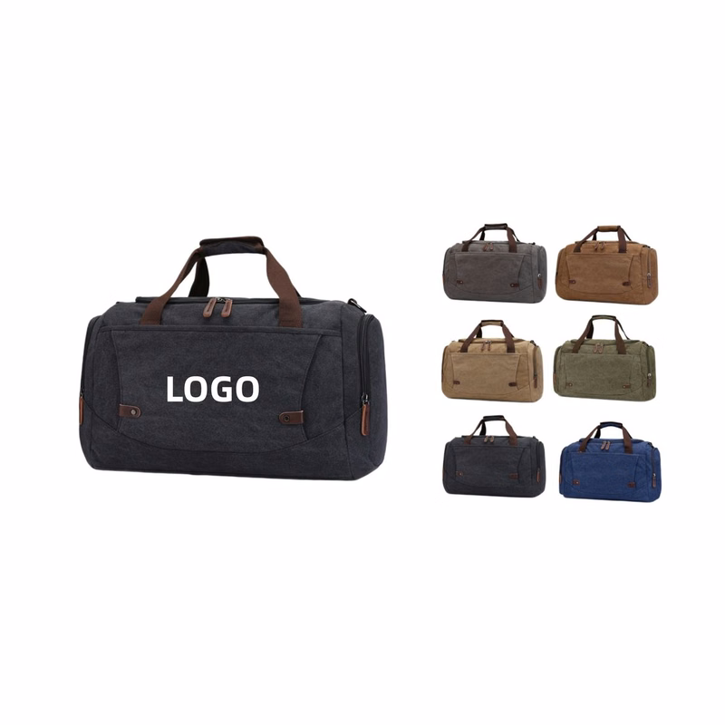 Washed Canvas Large Capacity Travel Duffel