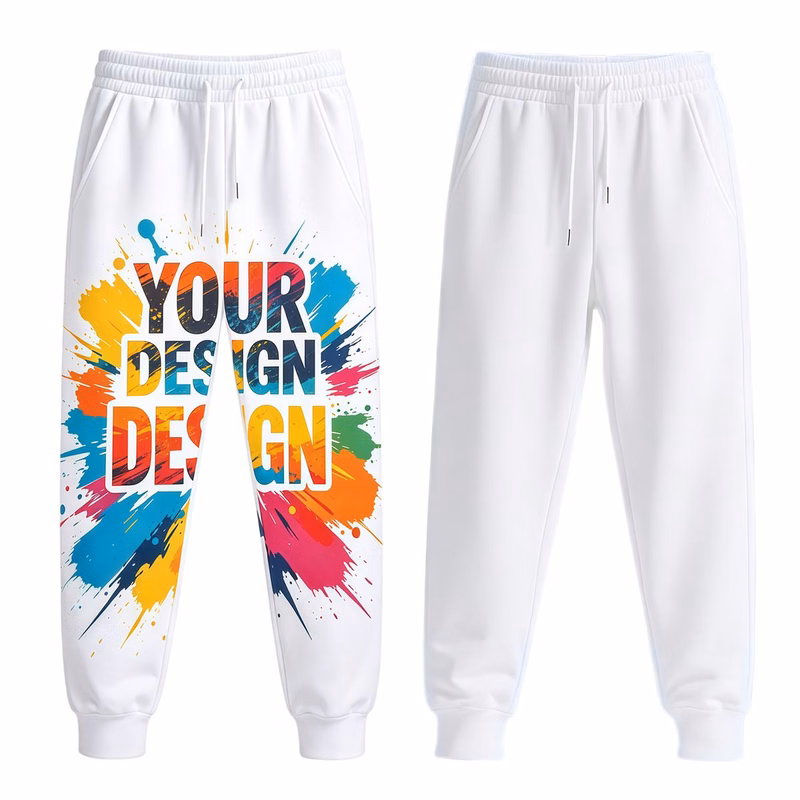 Customizable Jogger Pants Adjustable Waist