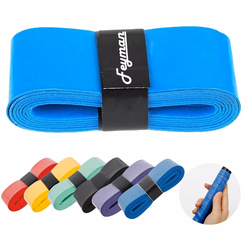 Flat Laminated Adhesive Badminton Tennis Racket Hand Strap