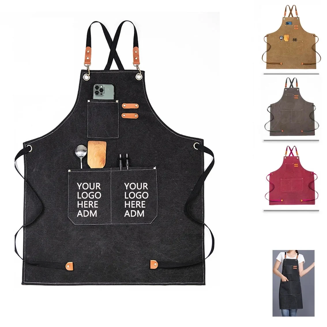 Adjustable Work Apron 1