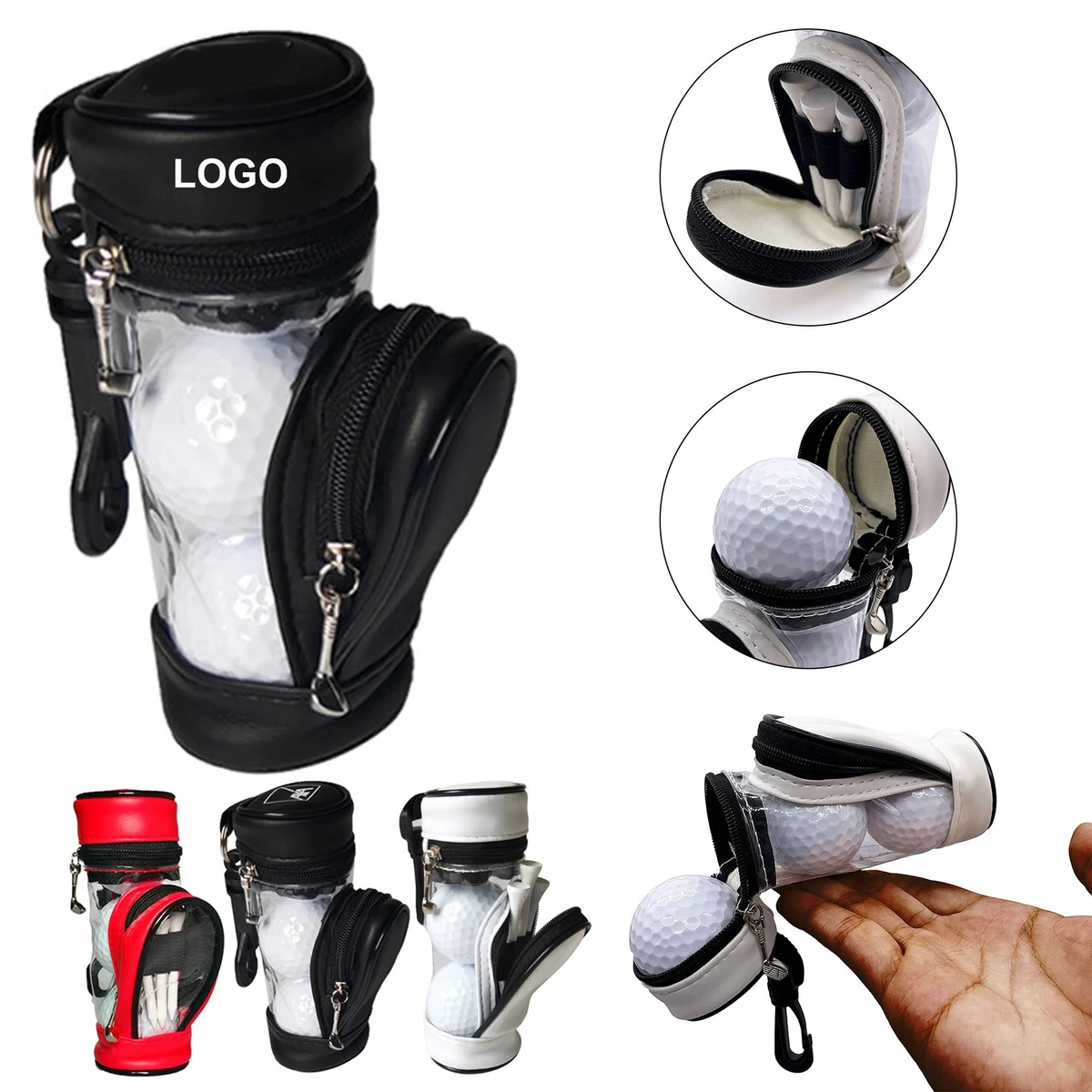 Mini Golf Ball Bag 1