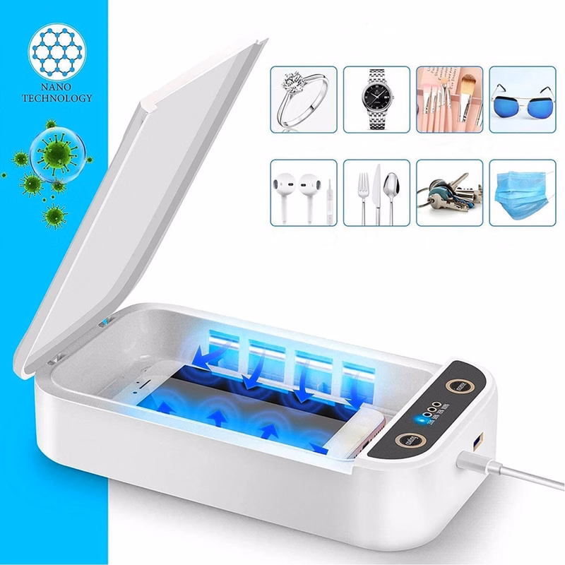 UV Light Portable Mobile Phone Sterilizer Box MOQ 100