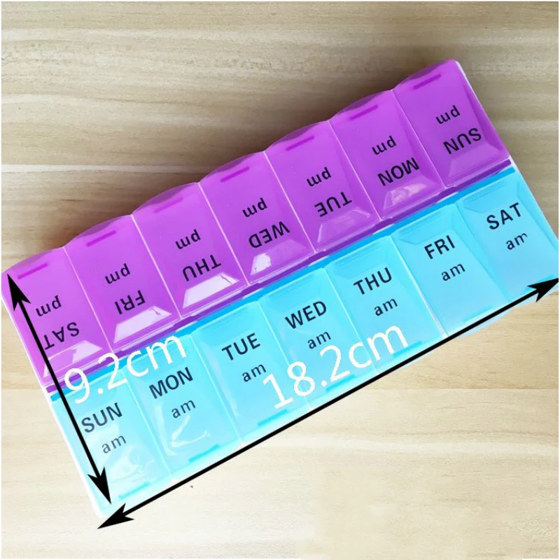 Weekly Pill Organizer Box 1