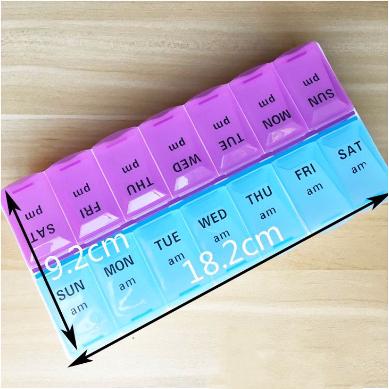 Weekly Pill Organizer Box