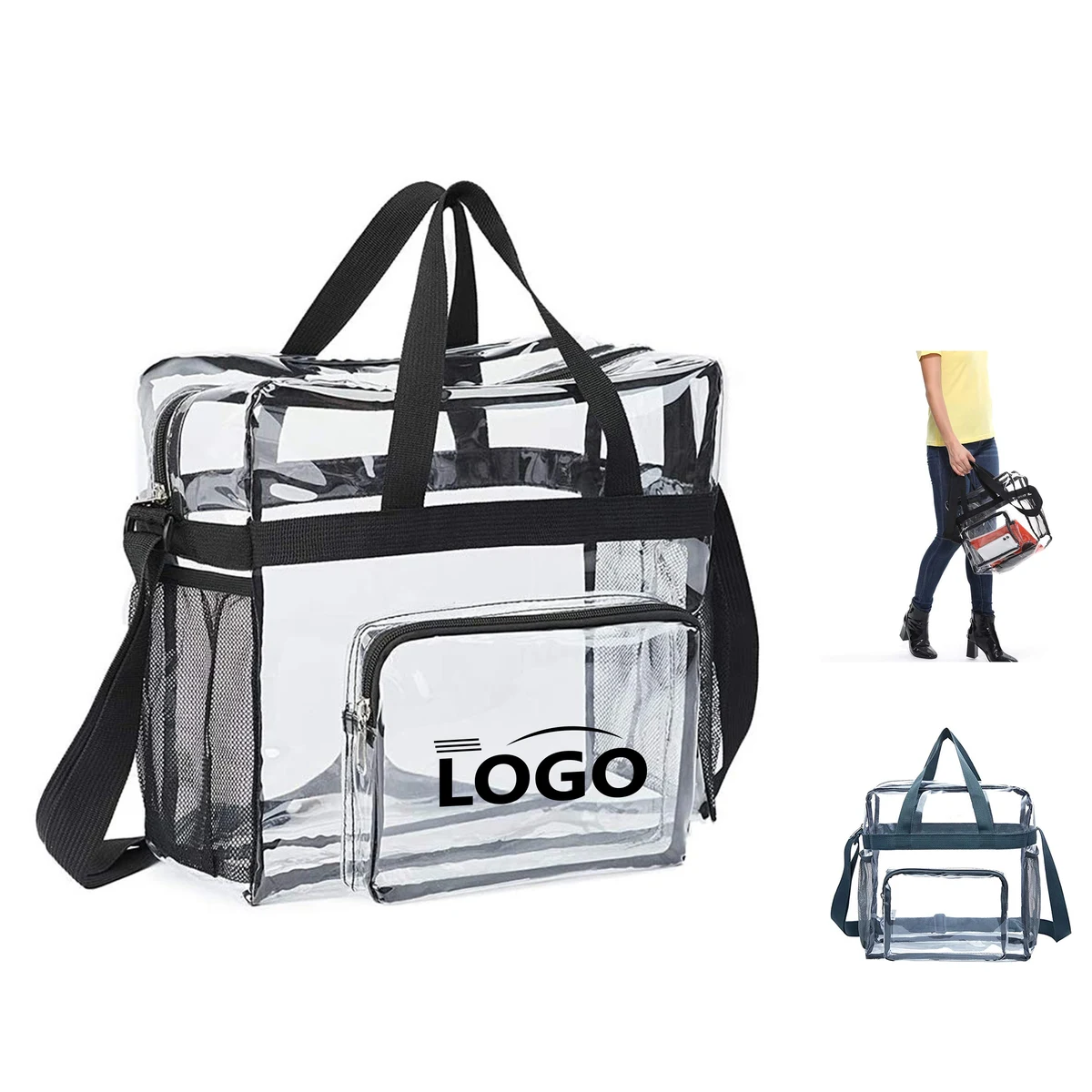 Transparent PVC Travel Bag ?C Waterproof & Compact 1