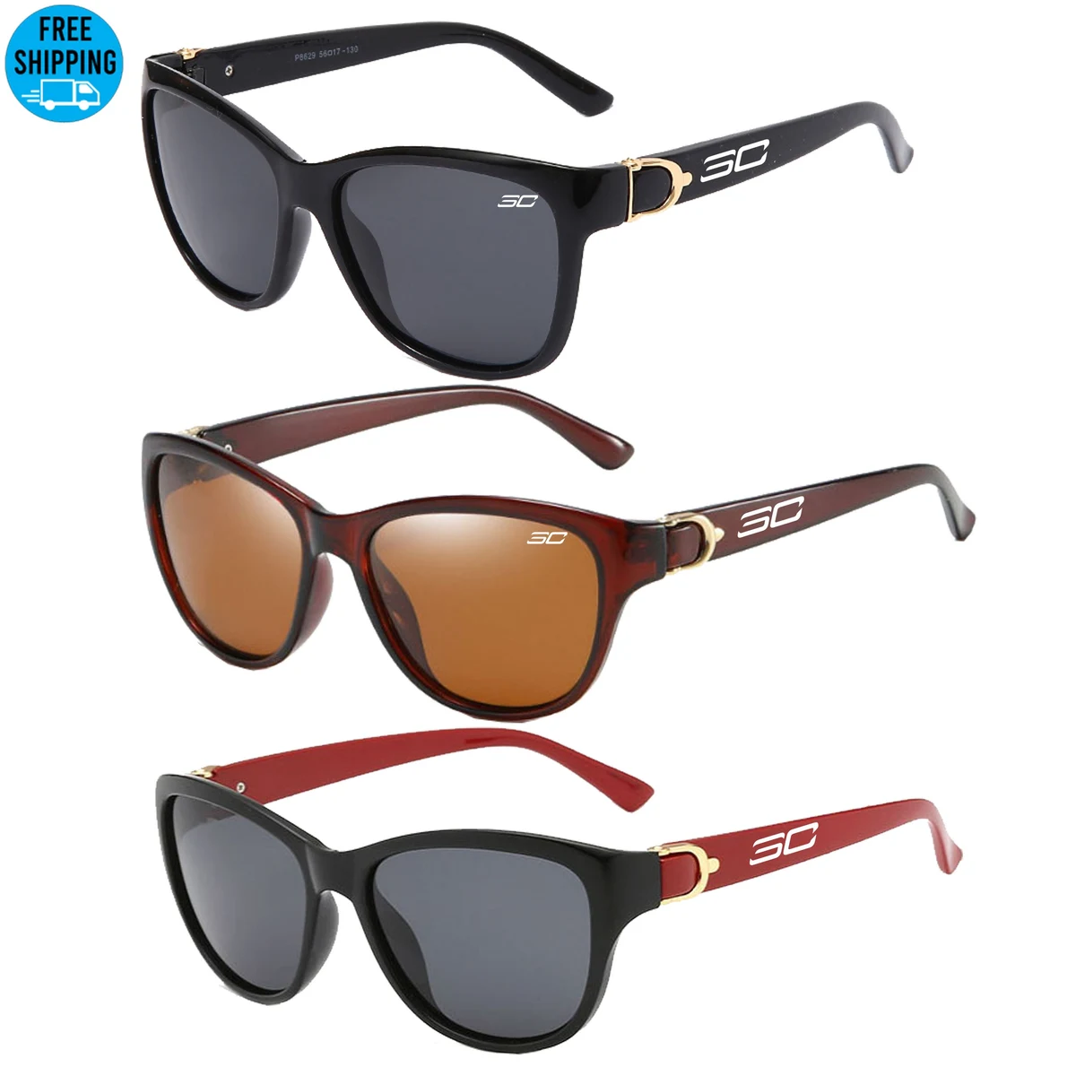 Classic Beach Sunglasses-Ocean 1
