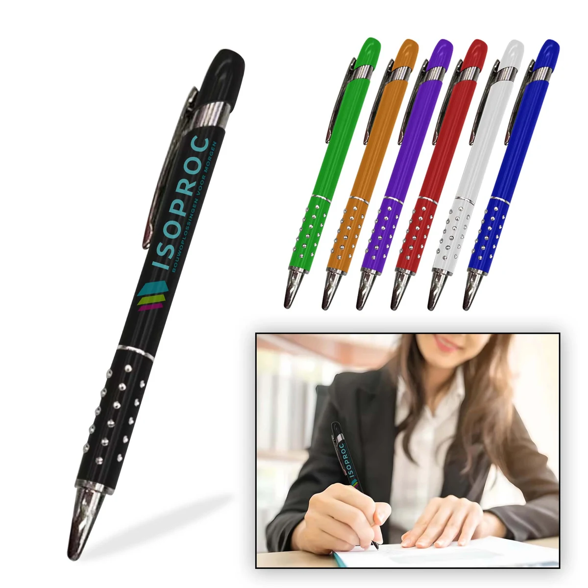 Diamond Metal Pen - Optional Gift Box 1