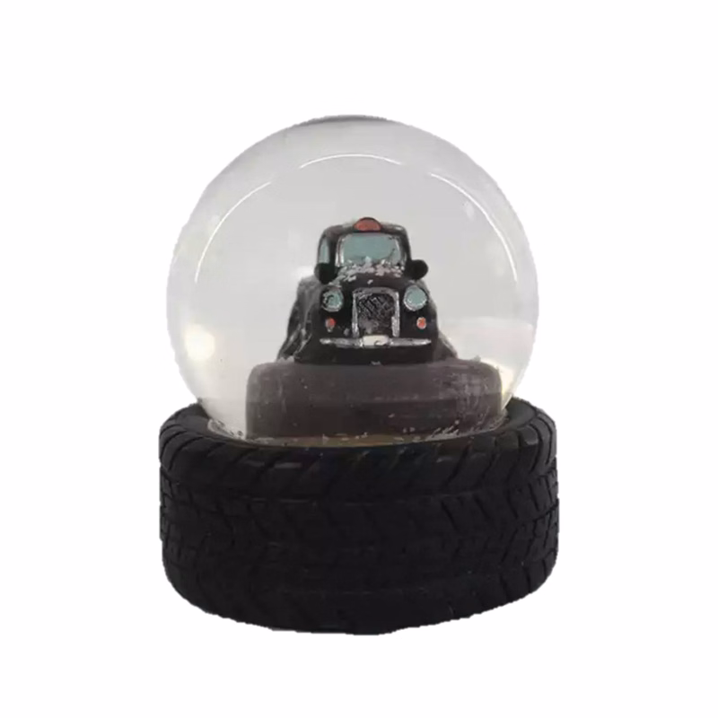 Custom Car Tyre Snow Ball Souvenir