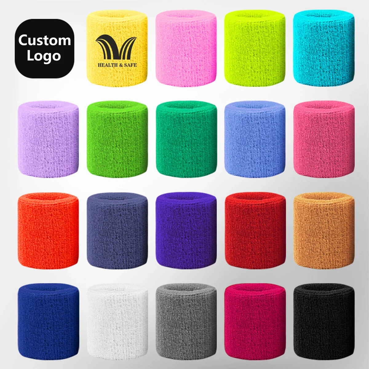 Cotton Plush Terry Sports Wristband 1
