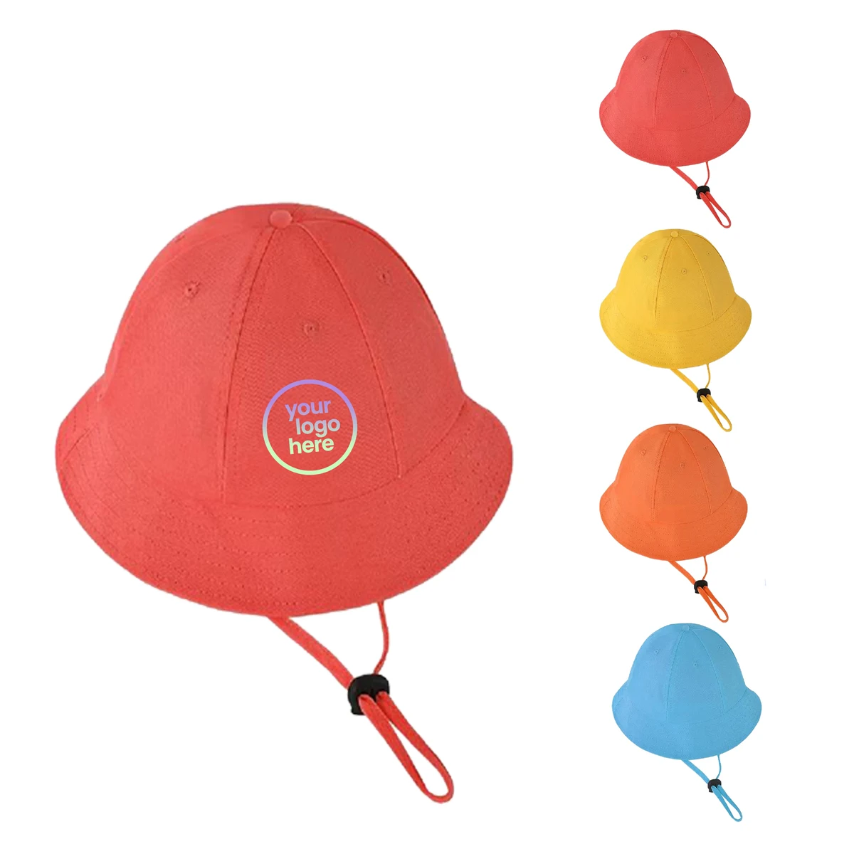 MOQ:10pcs Children's Sun Protection Bucket Hat 1