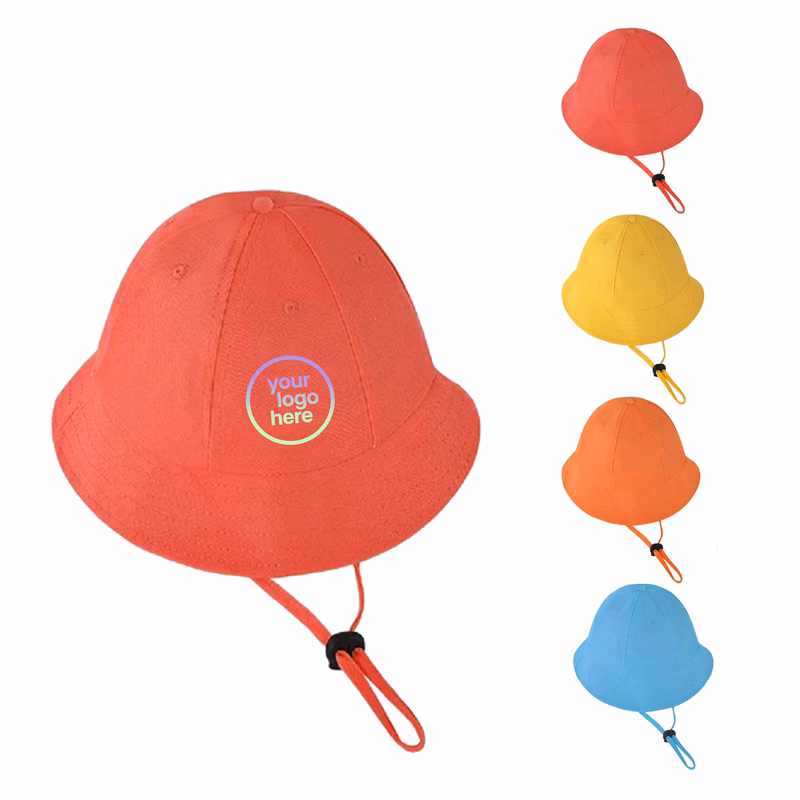 MOQ:10pcs Children's Sun Protection Bucket Hat