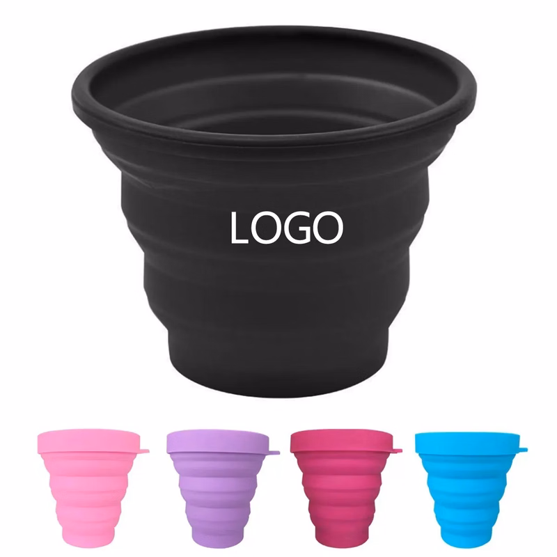 10oz Silicone Collapsible Camping Travel Cup