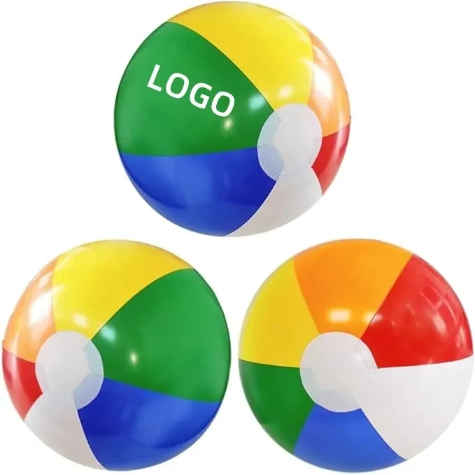 custom 16" inflatable beach ball 1