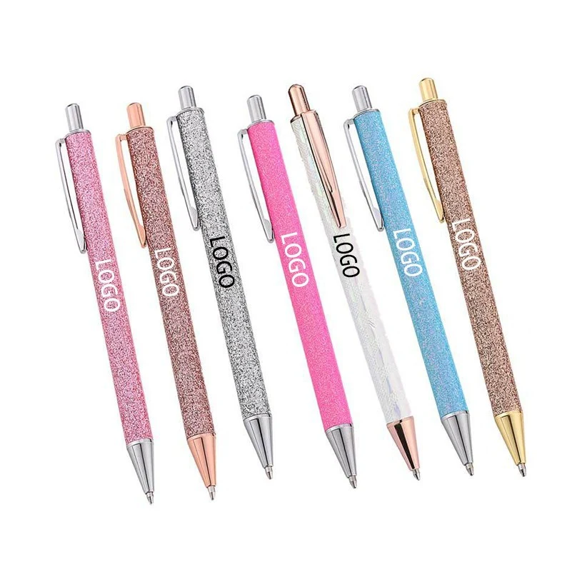 Metallic Yarn Glitter Ballpoint Pen 1
