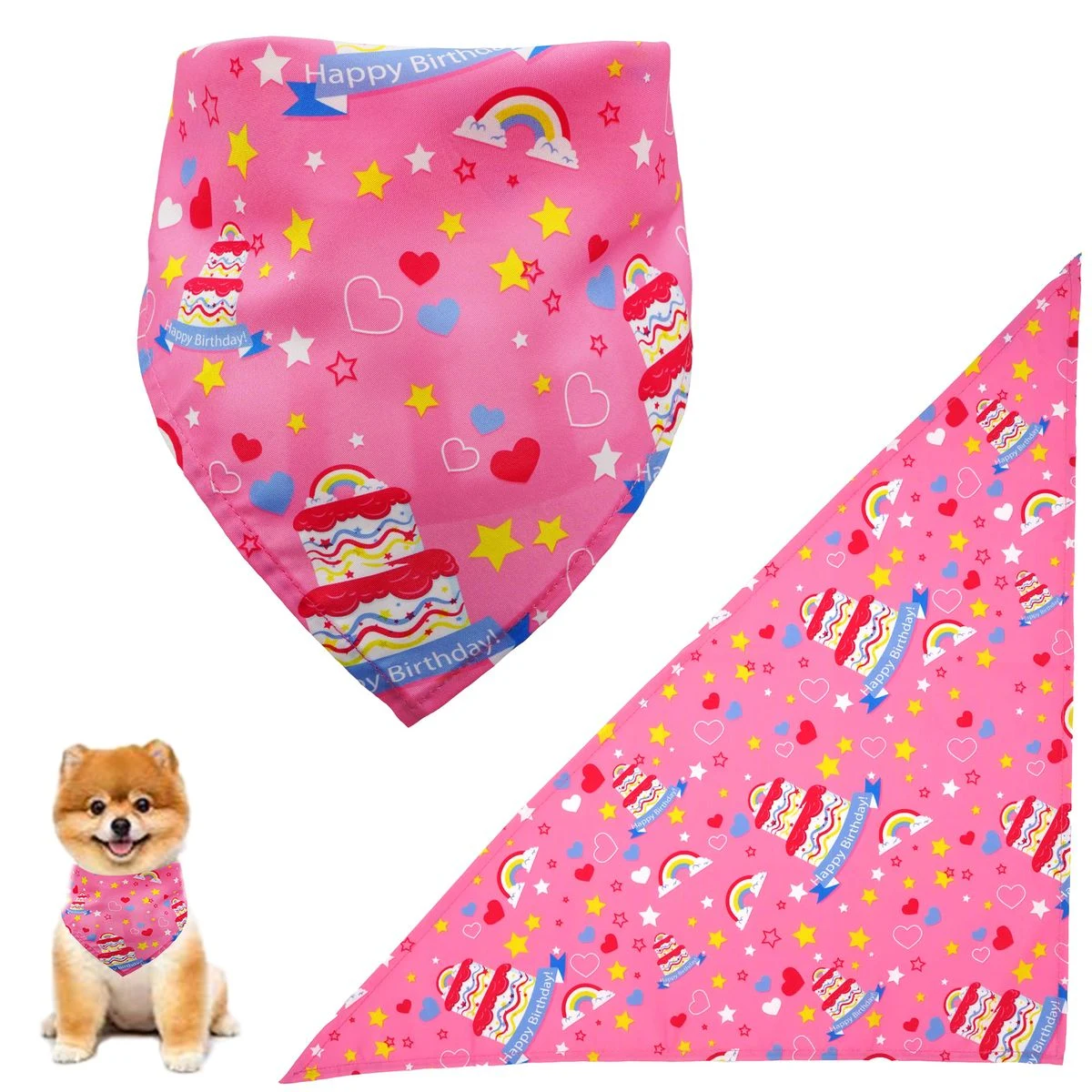 Triangle Pet Scarf 1