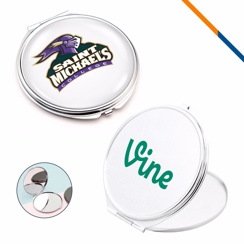 Zanita Round Shape Compact Makeup Mirror