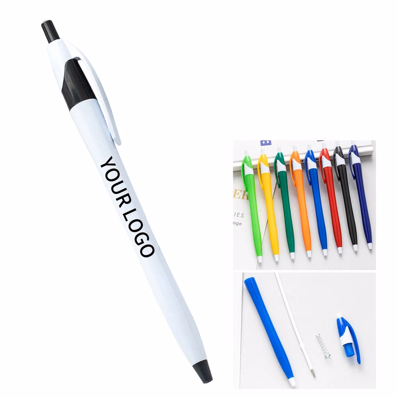 Plastic Smooth Writing Retractable Pen