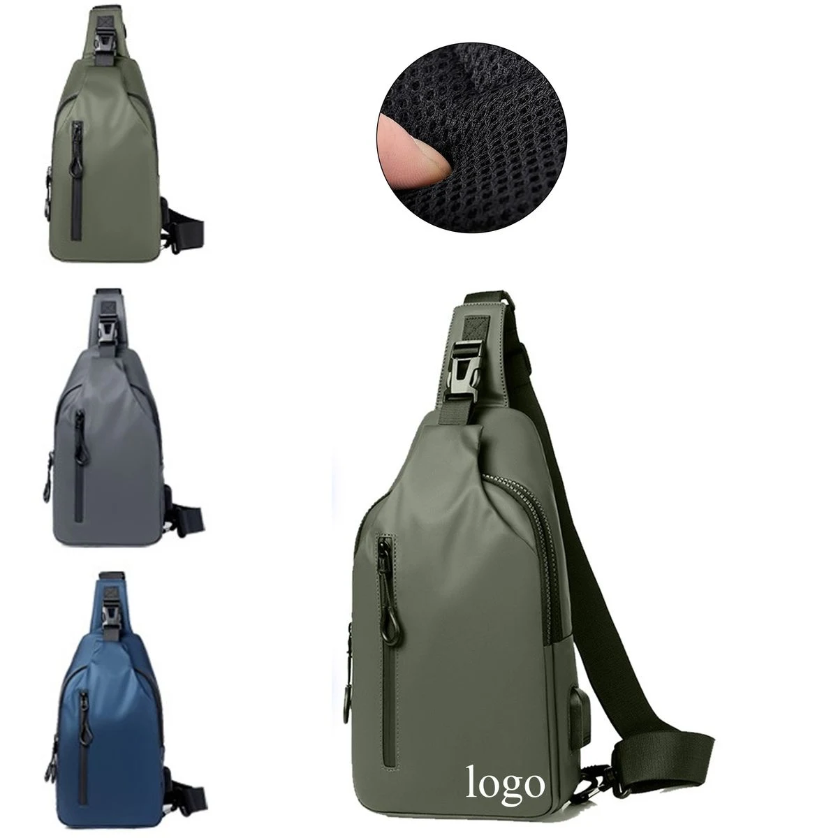 Minimal Anti-Theft Casual Crossbody Sling Bag 1