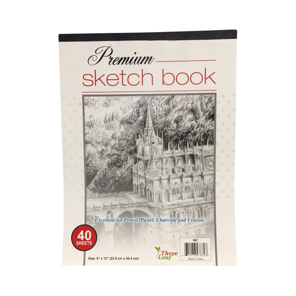 Premium Sketch Pads - 9" x 12" 40 Sheets 1