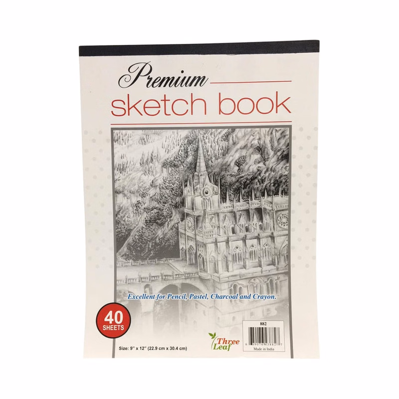 Premium Sketch Pads - 9" x 12" 40 Sheets