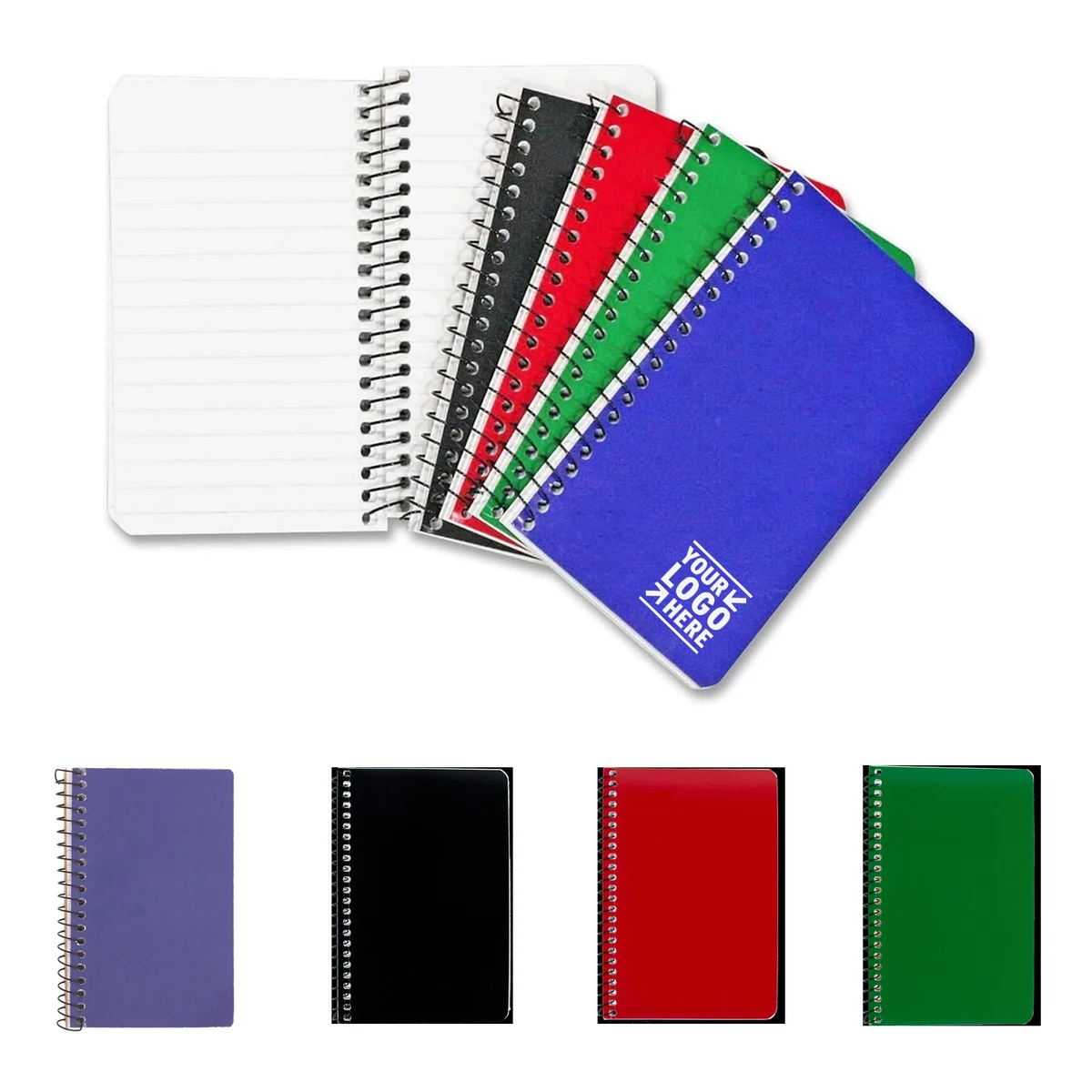 6" x 4" 50 Sheets Lined College Ruled Paper Pocket Notebook 1