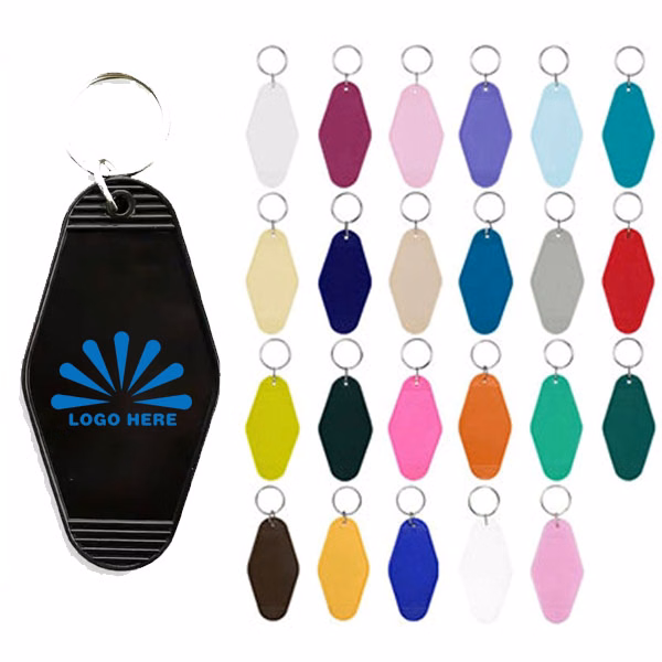 Vintage Key Tag Motel Keychain