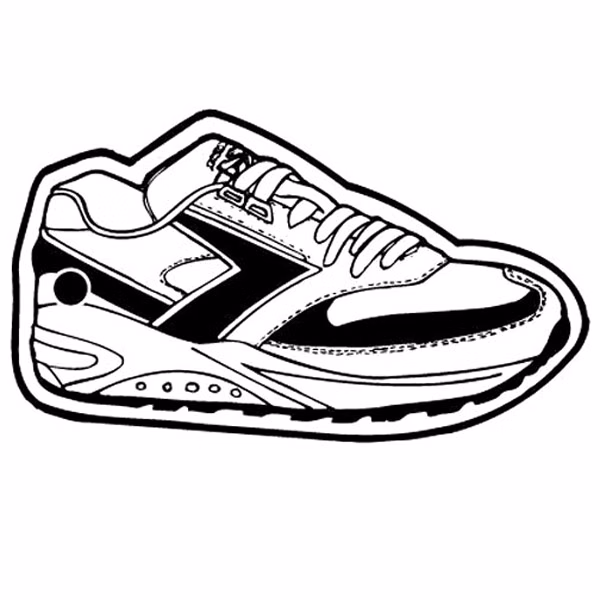 Shoe 4 Key Tag - Spot Color