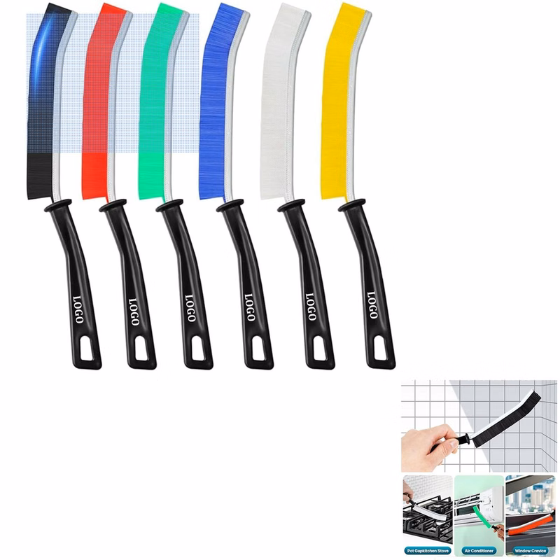 6Pcs Hard Bristle Crevice Cleaning Brush