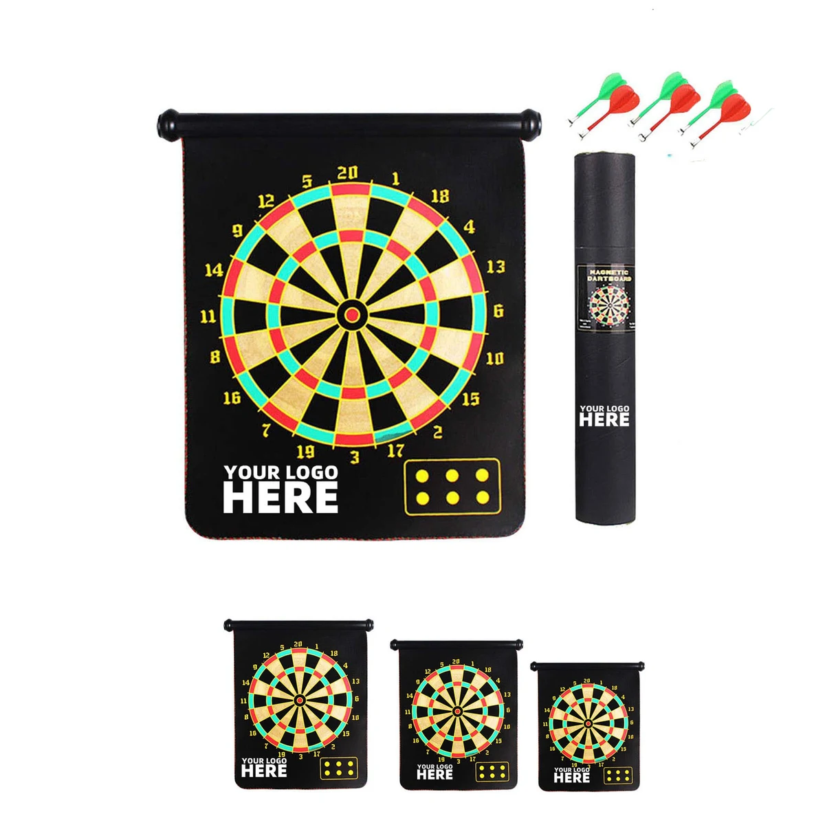 Magnetic Dart Board With Darts 1
