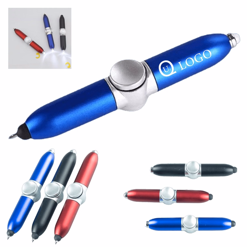 Fidget Spinner Led Light Stylus Pen