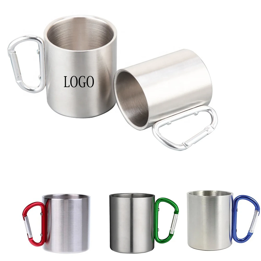 Stainless Steel Carabiner Cup 1