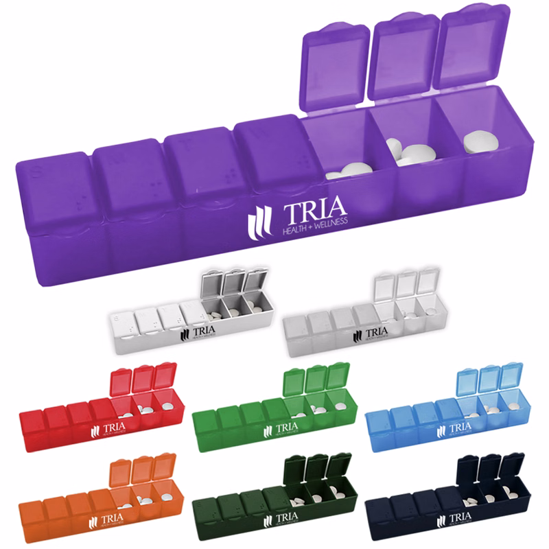 7-Day Pill Organizer Case