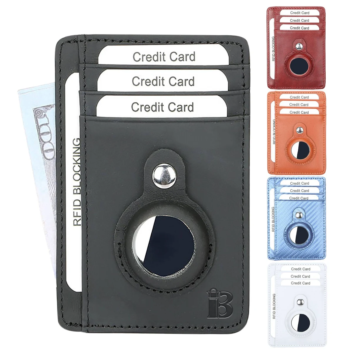 PU Leather Tag Wallet 1