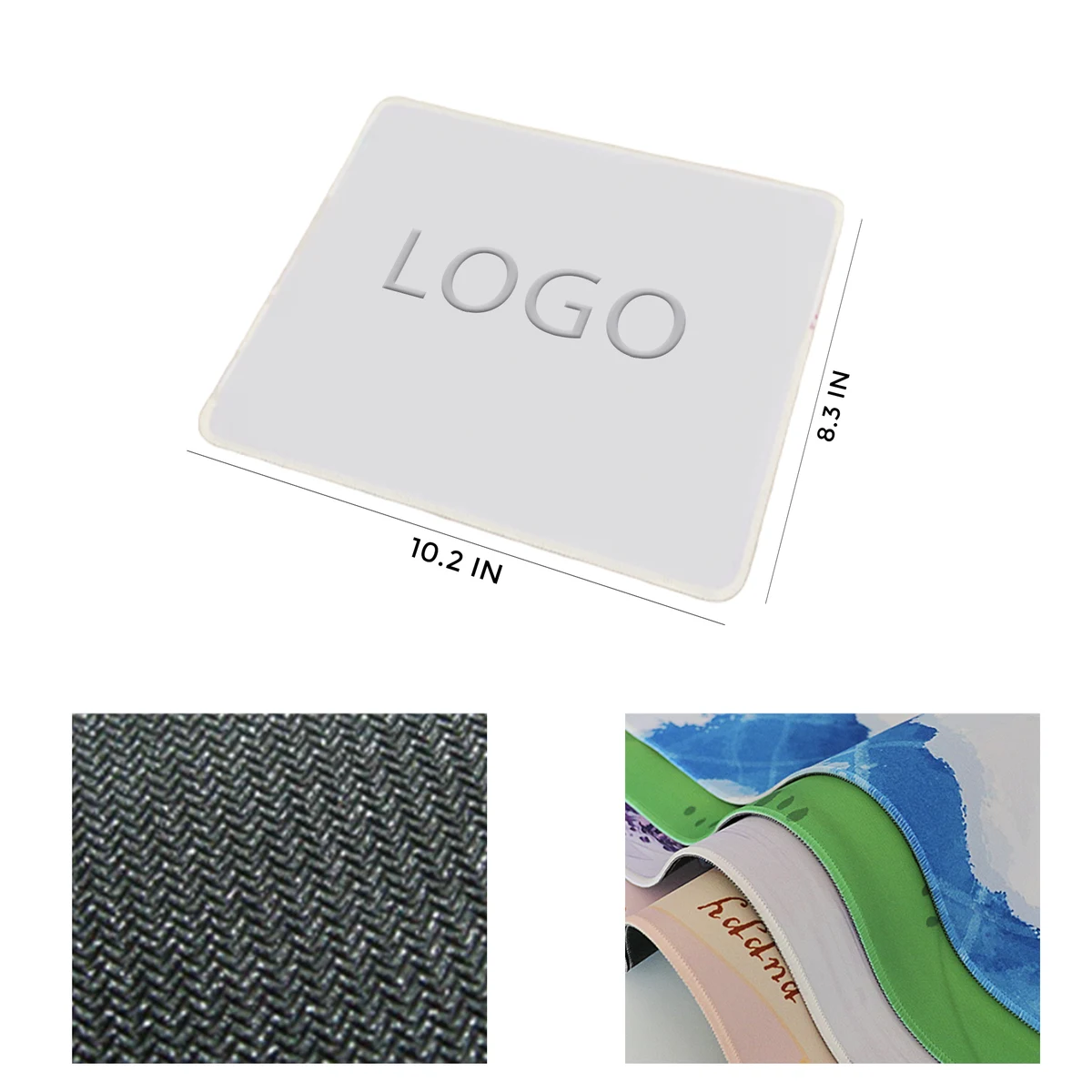 MOQ 50 Pcs Comfortable Soft Surface Mouse Pad 1