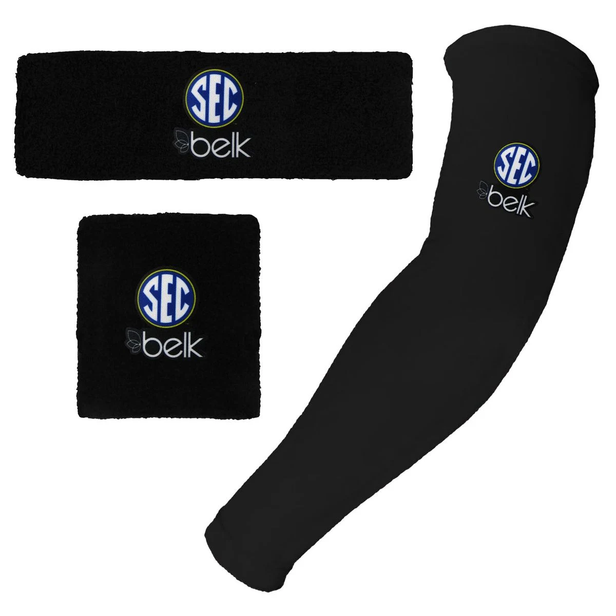 Headband-Wristband-Arm Sleeve Combo 1