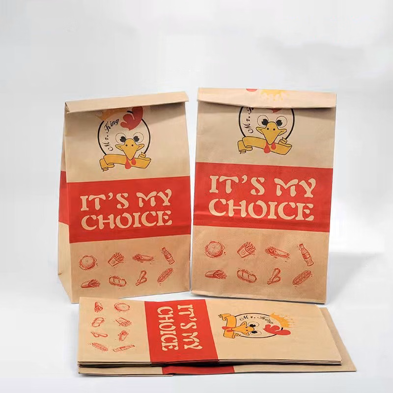 Kraft Paper Bag Bread bag Gift Wrap Bag