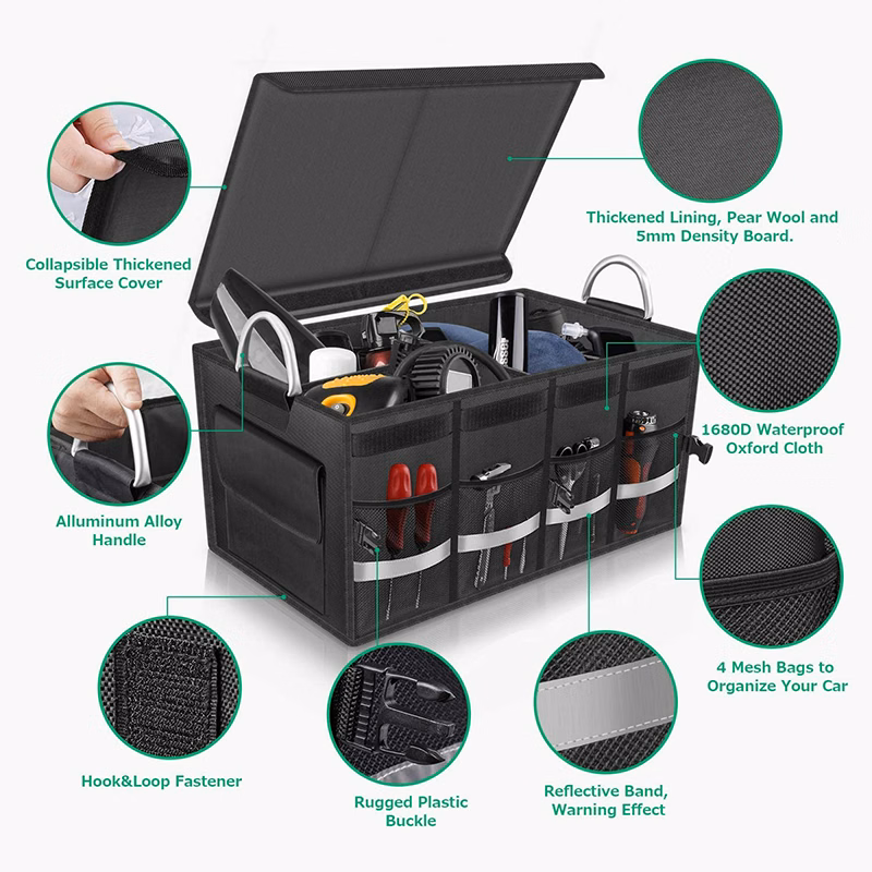 Deluxe Car Trunk Organizer