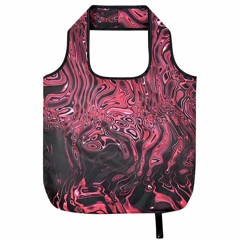 210D Polyester Full-Color Sublimated Foldable Bag 16"x24"