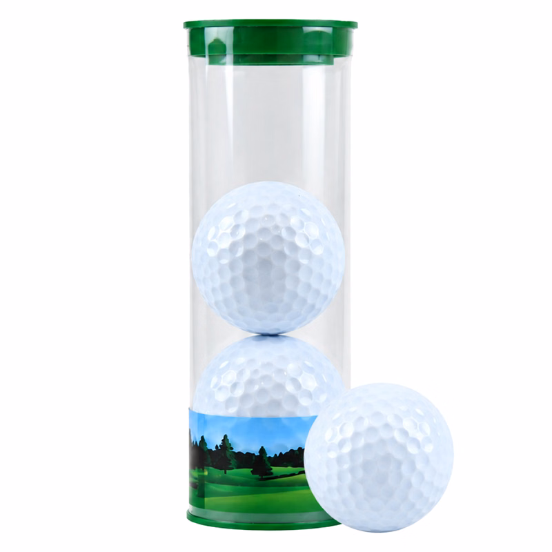 TiTUS® 3 Golf Ball Gift Set in Clear Plastic Tube