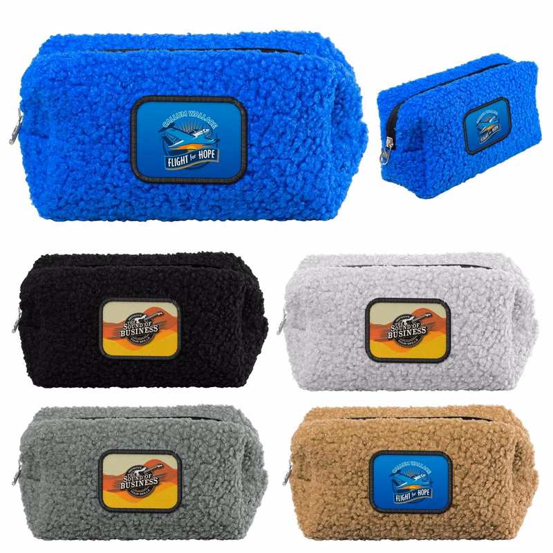 RPET Fuzzy Travel Pouch