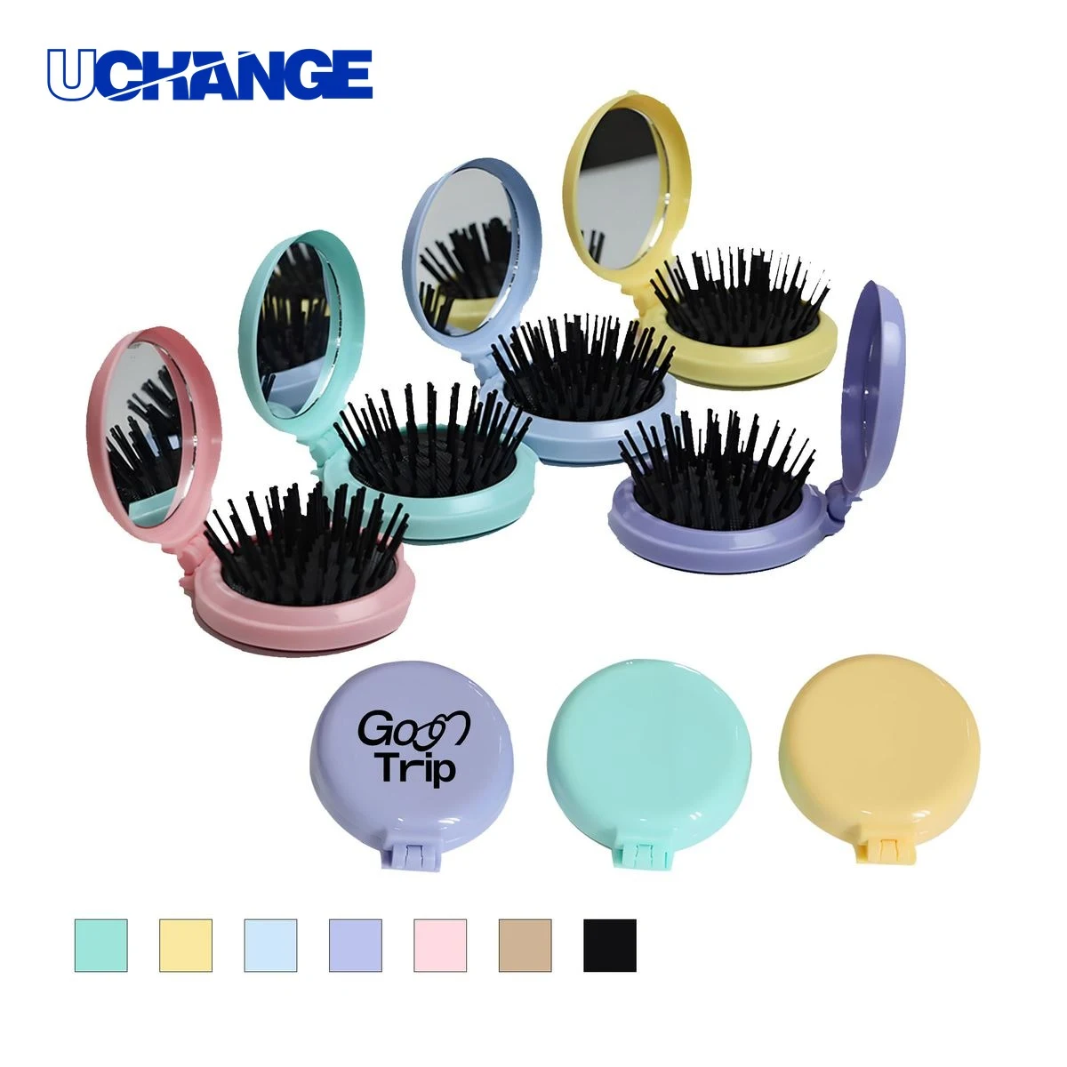 Integrated Mirror Comb Cute Design 1