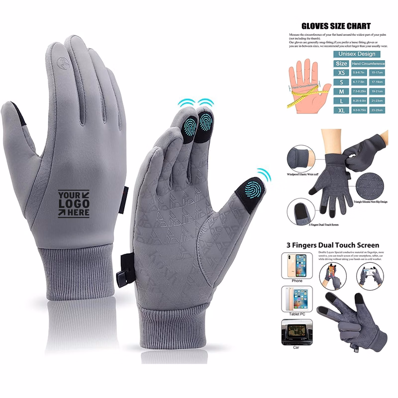 Winter Gloves Men Women Touch Screen Glove