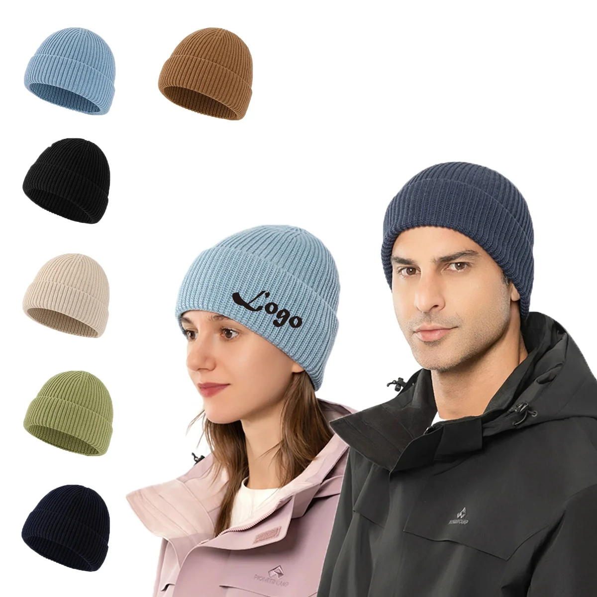Premium Warm Soft Wool Beanie Knit Winter Hat 1