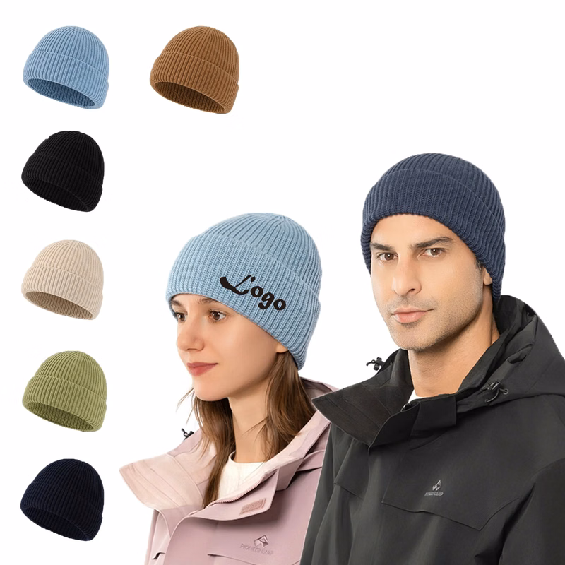 Premium Warm Soft Wool Beanie Knit Winter Hat