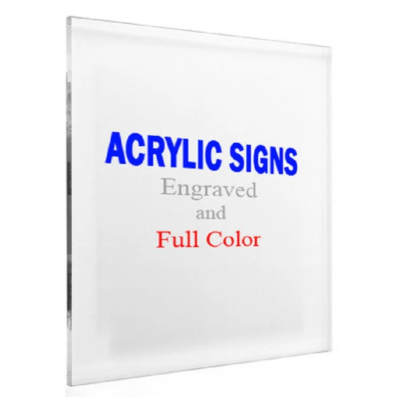 Color Rich Acrylic Sign 1 1